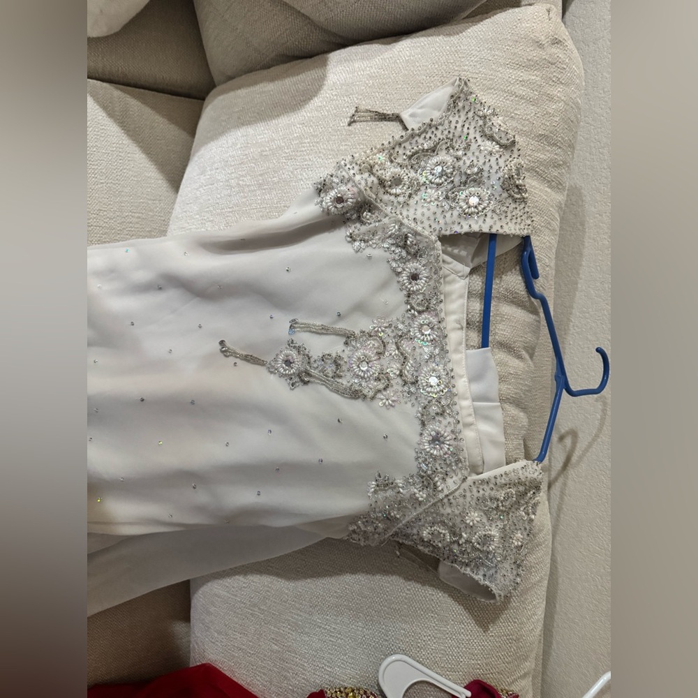 White salwar
